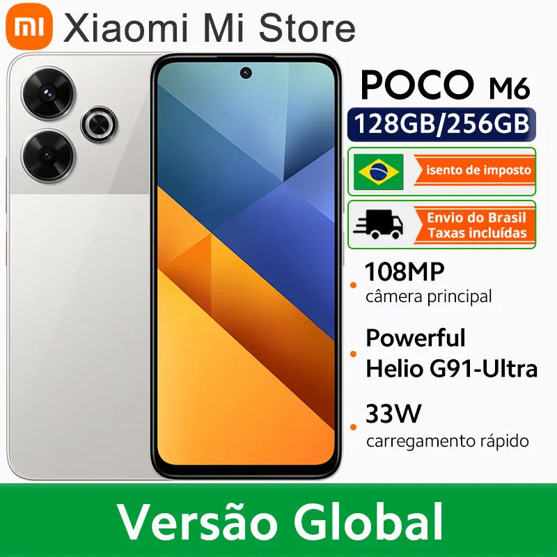 POCO M6 4G Celular 108MP Pro